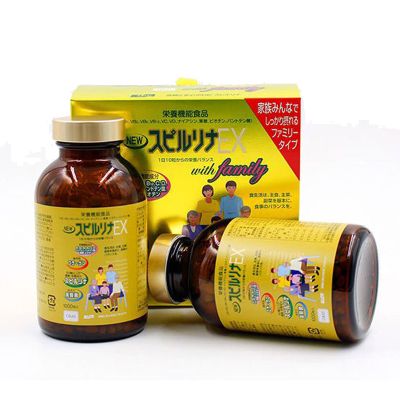 Tảo vàng cao cấp Spirulina EX 2000 viên