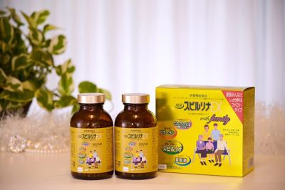 Tảo vàng cao cấp Spirulina EX 2000 viên